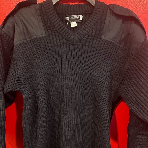 Tact Squad Acrylic Commando V-Neck Sweater - Picture 6 of 9